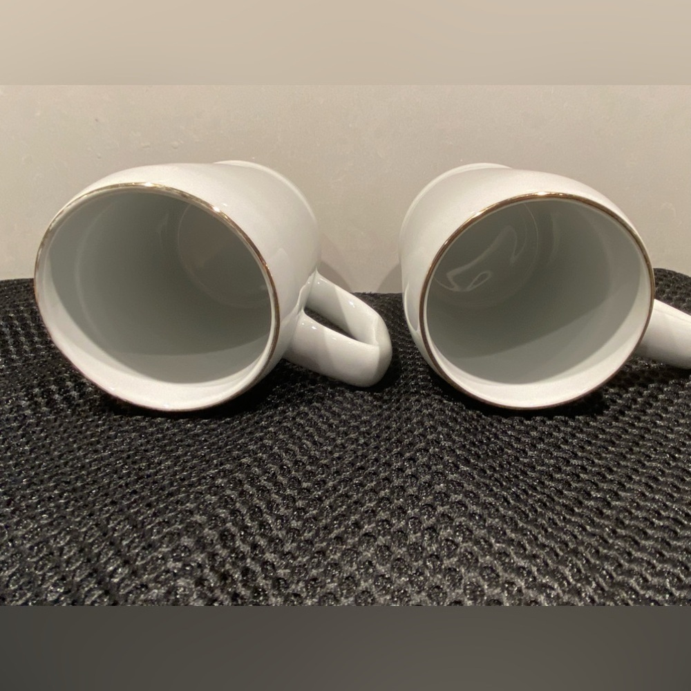 Set Of 2 Canada Loon Gold Rim Algonquin Park Canada Souvenir Mugs - Picture 5 of 9